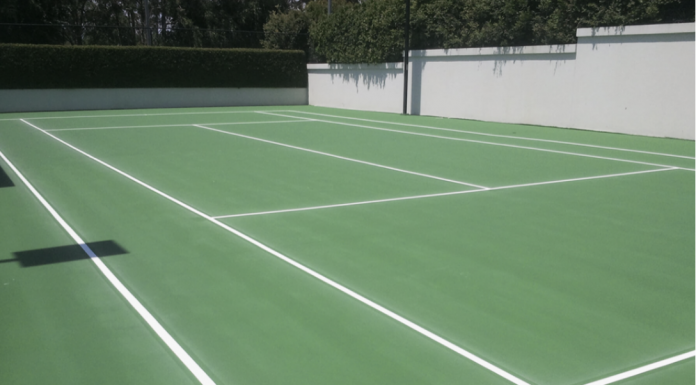 Sports Line Marking in Your Backyard